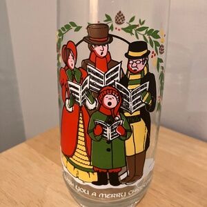 6 Vintage 1983 Pepsi Christmas Collection 16oz glasses